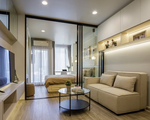 living room and bedroom and room interior of Culture Thonglor