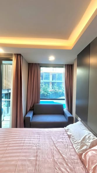bedroom of มหิดลคอนโด D