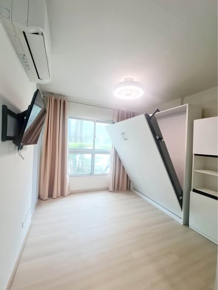 bedroom of D Condo Ramkamhaeng 9