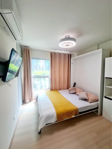 bedroom of D Condo Ramkamhaeng 9