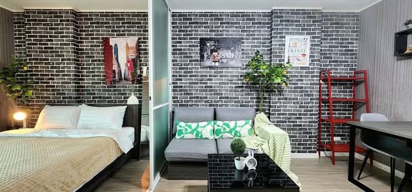 bedroom of dcondo ping