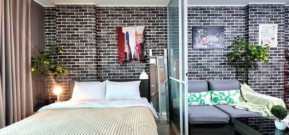 bedroom of dcondo ping
