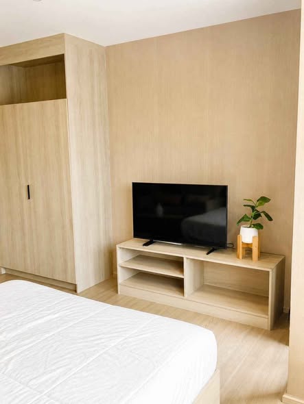 bedroom of dcondo Reef Phuket