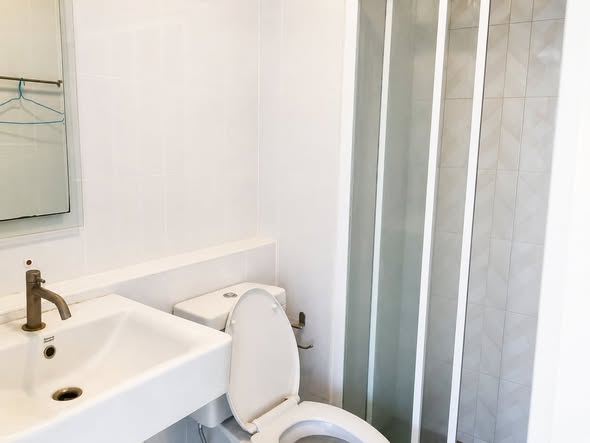 bathroom of dcondo Sign Chiangmai