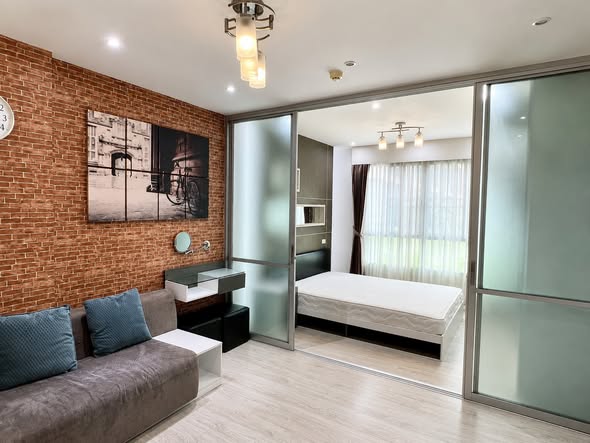 bedroom of dcondo Sign Chiangmai