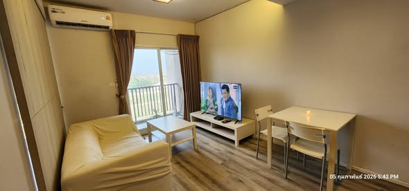 bedroom of Double Lake Condominium Muang Thong Thani 1 ดับเบิ้ล เลค คอนโดมิเนียม เมืองทองธานี 1