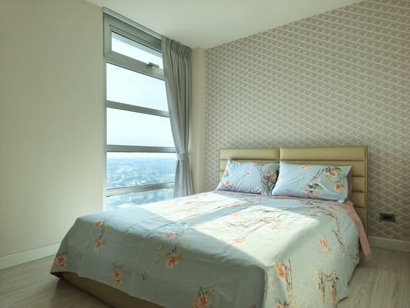 bedroom of Double Lake Condominium Muang Thong Thani 1 ดับเบิ้ล เลค คอนโดมิเนียม เมืองทองธานี 1