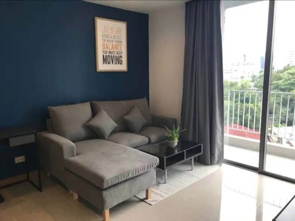 living room and bedroom of Downtown49