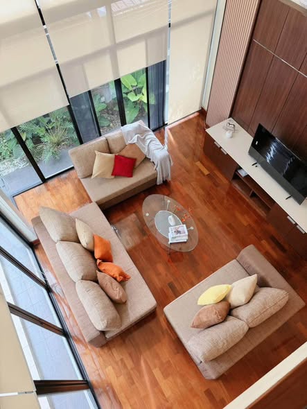living room and room interior of Duplex Home