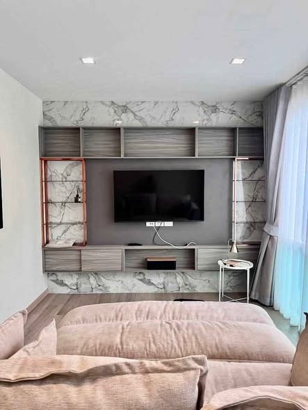 bedroom and living room of Eigen Premium Townhome