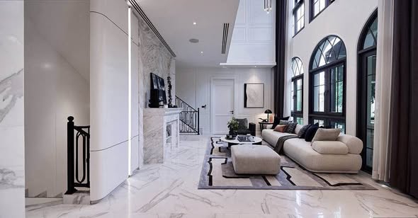 living room of Ekamai Luxury Home