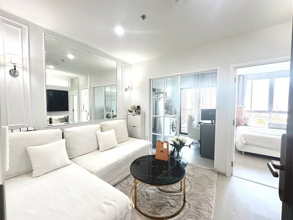 living room and bedroom of ELIO DEL NEST