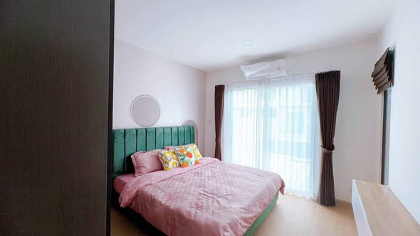 bedroom of ENGEL HAUS โรงโป๊ะ-มอเตอร์เวย์7