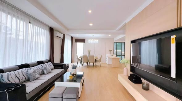 bedroom and living room and room interior of ENGEL HAUS โรงโป๊ะ-มอเตอร์เวย์7