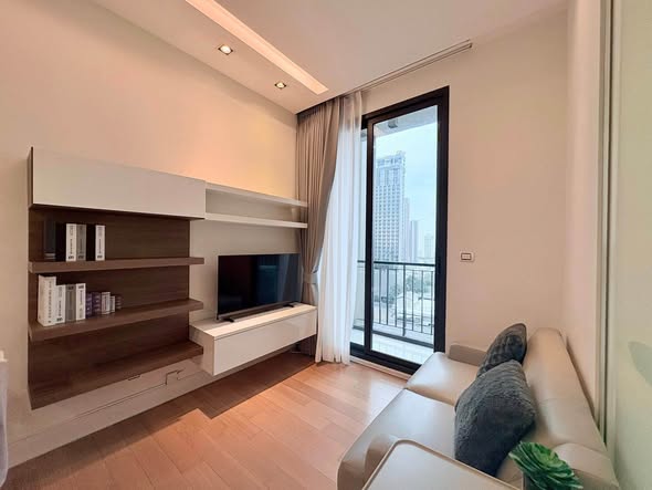 living room and bedroom of Equinox Phahol Vibha