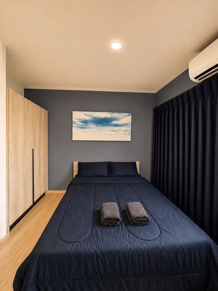 bedroom of Escent Park Ville Chiangmai