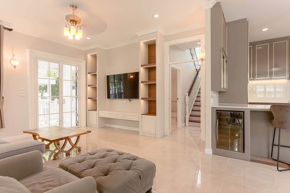 living room and kitchen of Fantasia Villa2
