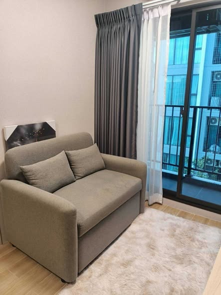 living room and bedroom of Feel Condo Lat Phrao 122