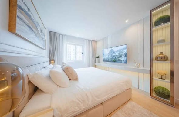 bedroom of Fortune CondoTown