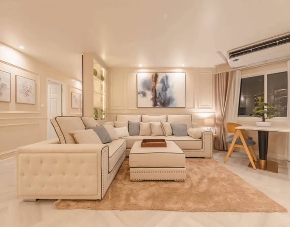 bedroom and living room of Fortune CondoTown
