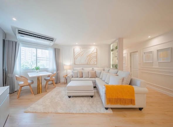 bedroom and living room of Fortune CondoTown