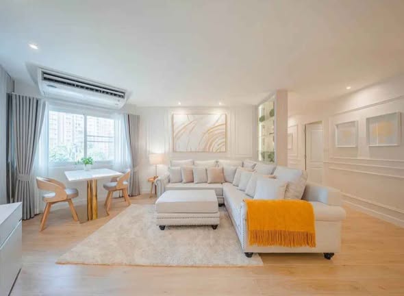 living room and bedroom of Fortune CondoTown
