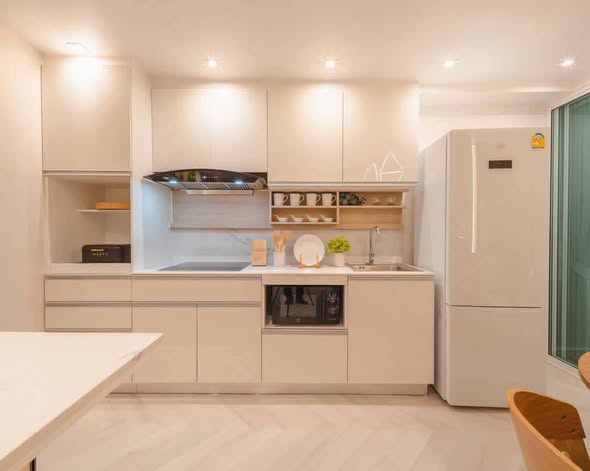 room interior and kitchen of Fortune CondoTown