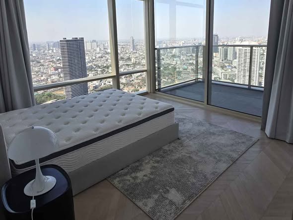 bedroom and living room of Four Seasons Private Residences