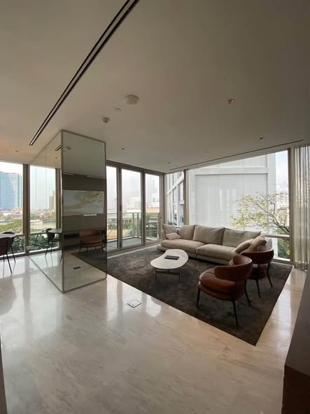 living room and room interior of Four Seasons Private Residences