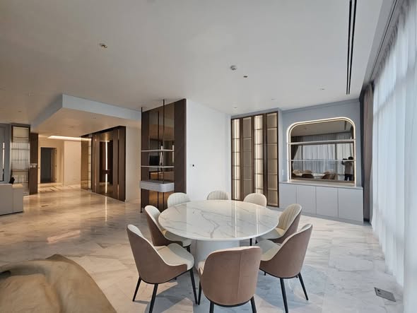 living room and room interior of Four Seasons Private Residences