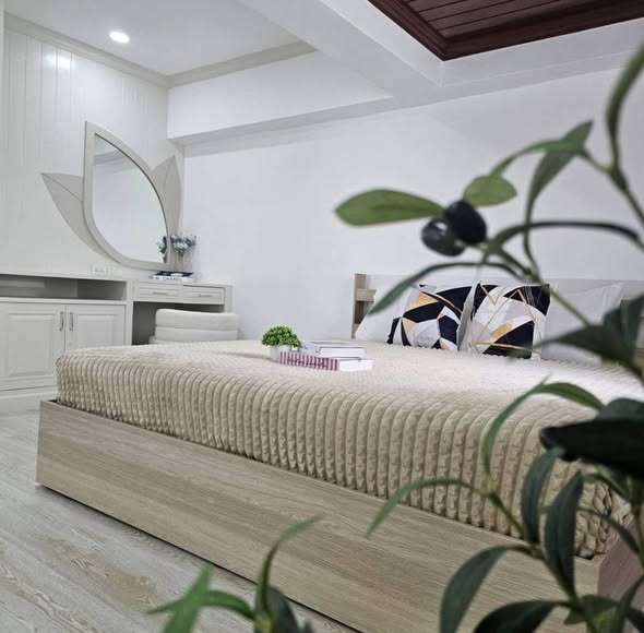 bedroom of Fueang FA Condotel