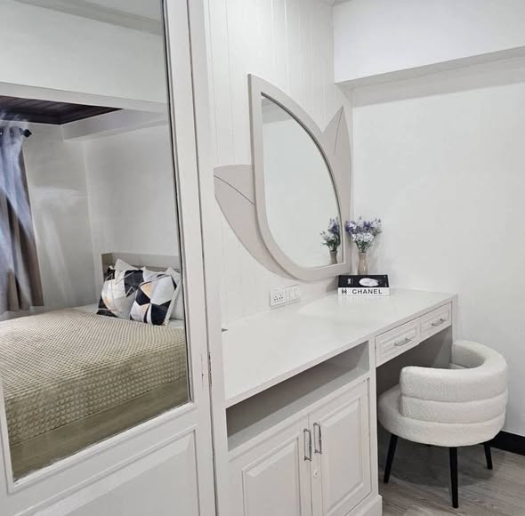 bedroom of Fueang FA Condotel