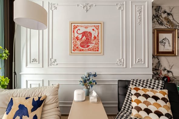 living room of Fynn Asoke