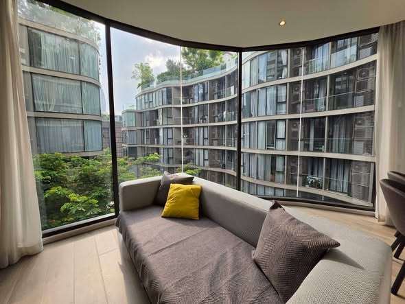 living room and bedroom and room interior of Fynn Asoke