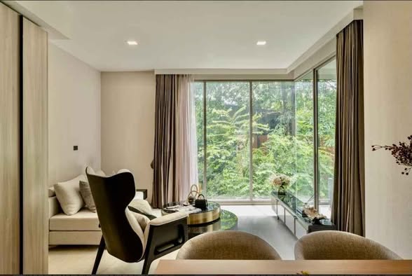 bedroom and living room and room interior of Fynn Sukhumvit 31