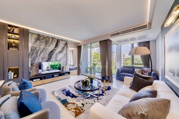 living room of Fynn Sukhumvit 31