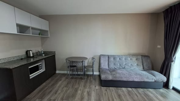 bedroom of G Condo Sriracha