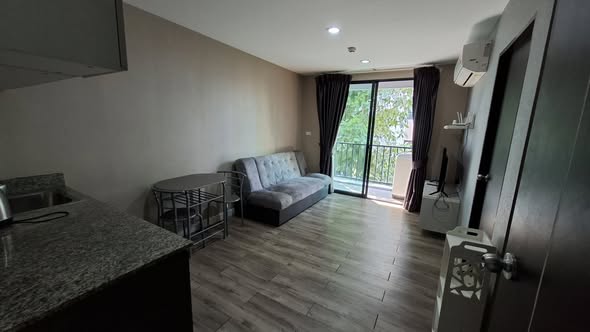 bedroom and room interior of G Condo Sriracha