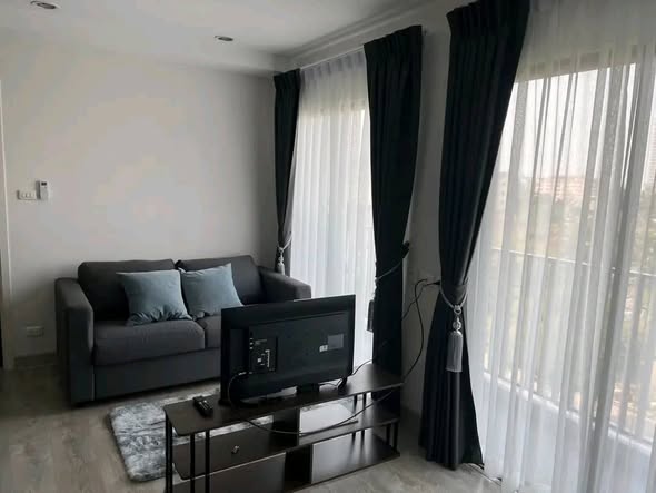 bedroom and living room and room interior of G HAUS Condominium Santikham 4