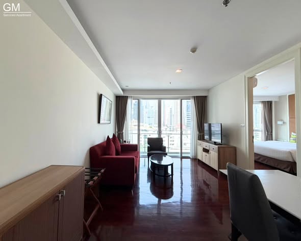 bedroom of GM Service Apartment