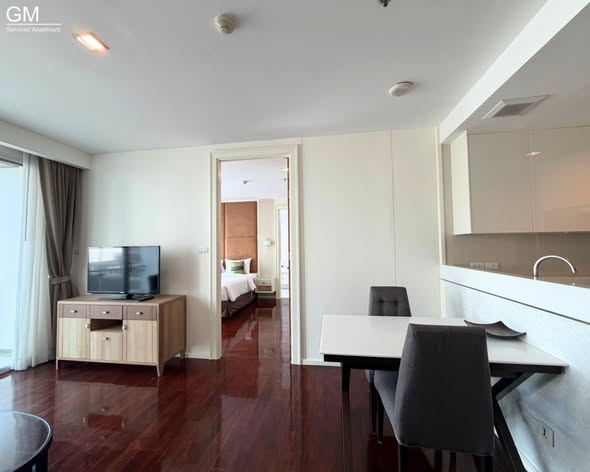 bedroom of GM Service Apartment