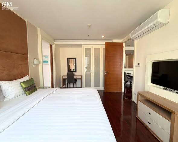 bedroom of GM Service Apartment
