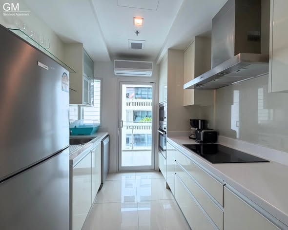 kitchen of GM Service Apartment