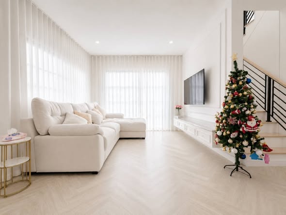living room of Golden Neo, Sukhumvit LaSalle