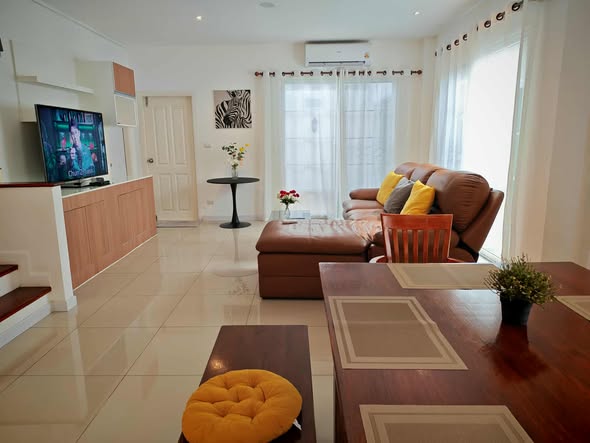 living room of Grand Bangkok Boulevard Phetkasem