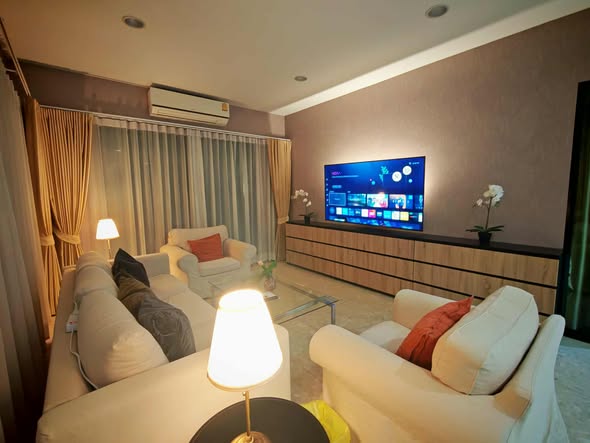 living room of Grand Bangkok Boulevard Phetkasem