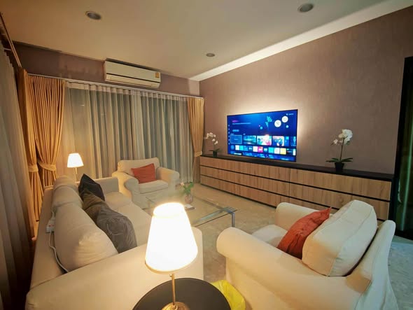 living room of Grand Bangkok Boulevard Sathorn