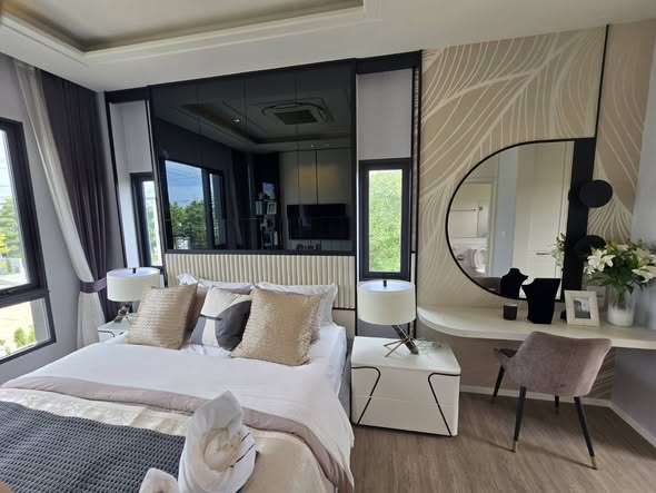 bedroom of Grande Pleno Sukhumvit-Bangna