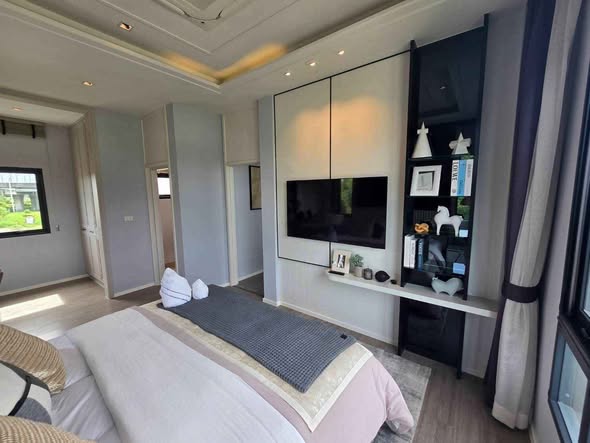 bedroom of Grande Pleno Sukhumvit-Bangna