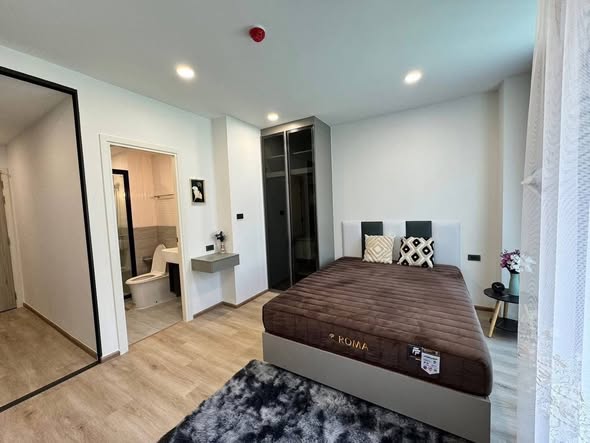 bedroom of Groove Scape Ladprao-Sutthisan (กรูฟ สเคป ลาดพร้าว – สุทธิสาร)